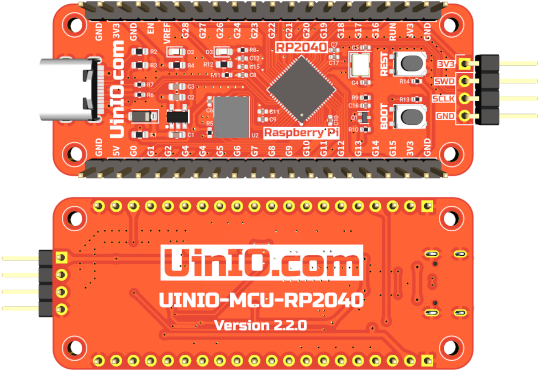 基于树莓派 UINIO-MCU-RP2040 核心板制作逻辑分析仪